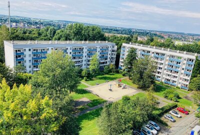 Chemnitz feiert 50 Jahre Wohngebiet "Fritz Heckert" mit großem Jubiläumsfest - Die Wohnsiedlung "Fritz Heckert" wird 50 Jahre alt. Foto: Steffi Hofmann