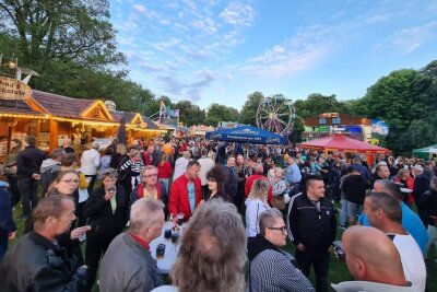 Heißluftballons erobern den Himmel in Chemnitz. Foto: Privat