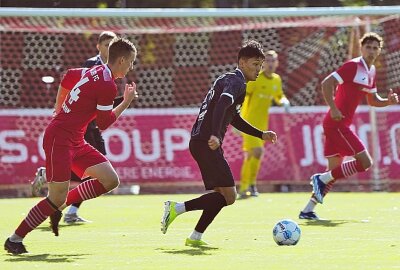 Chemnitzer FC bestreitet Kellerduell - In der Startformation stand auch der jüngst erst unter Vertrag genommene Südkoreaner Seo, welcher einen guten Eindruck hinterließ. Foto: Marcus Hengst