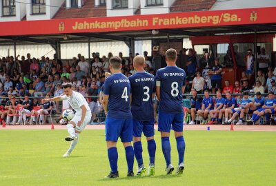 Chemnitzer FC siegt zum Barkas-Jubiläum - Der Chemnitzer FC hat das Testspiel gegen den SV Barkas Frankenberg souverän gewonnen. Foto: Marcus Hengst