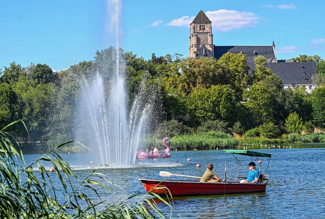 Chemnitzer Grünen laden zum Kinderfest ein - Symbolbild vom Chemnitzer Schlossteich. Foto: Andreas Seidel