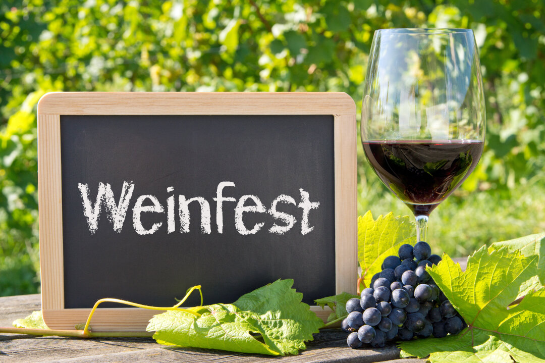 Das Weinfest in Chemnitz.