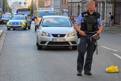 Crash in Chemnitz: Fußgängerin schwer verletzt - In Chemnitz kam es zu einem Unfall. Foto: Jan Haertel/ChemPic