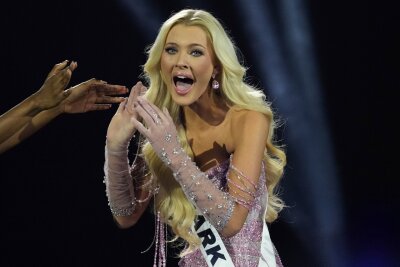 Dänin Victoria Kjær Theilvig zur neuen Miss Universe gekürt - Miss Dänemark Victoria Kjær Theilvig ist die neue Miss Universe.