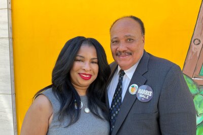 Darum braucht Harris im Swing State Georgia schwarze Wähler - Martin Luther King III und Arndrea Waters King gehören zu den prominenten Unterstützern von Kamala Harris. 