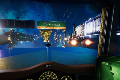 Darum ist der September wohl der charmanteste Gaming-Monat 2024 - "Star Trucker" ist genau der schräge Mix, über den man beim Namen stolpert: eine Truck-Simulation, gepaart mit einem Weltraum-Rollenspiel. Es gilt, Waren durchs All zu transportieren und sein Fahrzeug upzugraden - begleitet von abgefahrerer Country-Musik. Der interstellare Roadtrip startet am 3. September für PC und Xbox.