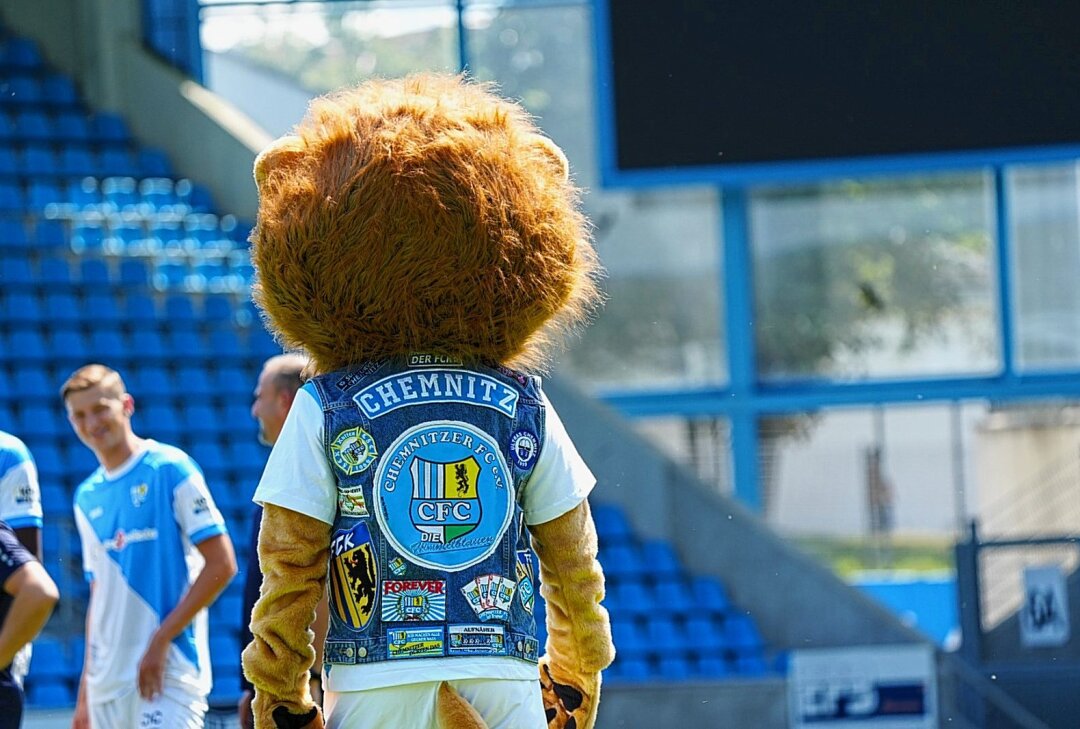 Das ist das neue Maskottchen des CFC - Das Maskottchen soll die Werte des Vereins repräsentieren. Foto: Chemnitzer FC