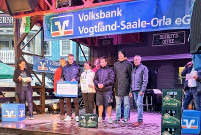 Das sind die Gewinner der "Sterne des Sports" - Tauchclub Chemie Greiz. Foto: Volksbank