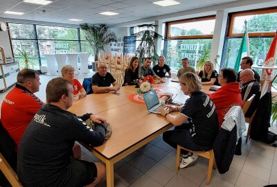 Das wird ein Schicksalsspiel für den HC Einheit Plauen - Das neue Festkomitee des HC Einheit Plauen hat den 1. Einheit-Weihnachtsfeiertag organisiert. Foto: Karsten Repert