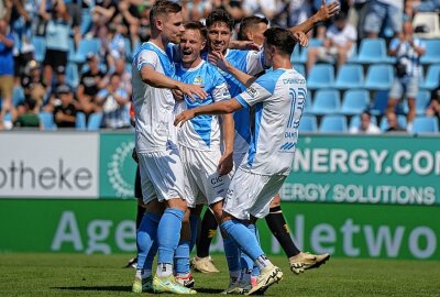 Der CFC im BLICK.de-Saisoncheck, Teil 1: Souveräne Testspiele, stabile Defensive - Der Chemnitzer FC hat eine gute Vorbereitung gespielt, im letzten Testspiel konnte Drittligist Dynamo Dresden mit 1:0 bezwungen werden. Foto: Marcus Hengst