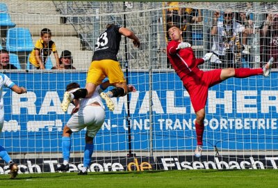 Der CFC im BLICK.de-Saisoncheck, Teil 1: Souveräne Testspiele, stabile Defensive - Die neue Nummer 1 zwischen den himmelblauen Pfosten ist Daniel Adamczyk. Der Neuzugang vom VfL Osnabrück ist bis dato ohne Gegentor. Foto: Marcus Hengst