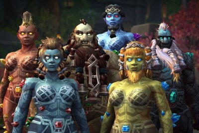 Der "WoW"-Effekt hält schon 20 Jahre an! "World of Warcraft" feiert sein Jubiläum - Viele Easter Eggs verstecken sich in "WoW". Nur ein paar Beispiele für Popkultur-Referenzen: Zwei Figuren in der unteren Region von Shattrrath sind eine Hommage an "Masters of the Universe". Der Nachtelfenmann imitiert den Tanz von Michael Jackson im "Billy Jean"-Video. Und in den Grizzlyhügeln kann man den Tod der Mama von Disneys "Bambi" erleben.