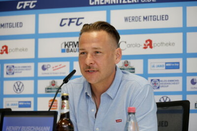 Derby: Der Chemnitzer FC empfängt den FSV Zwickau - CFC-Pressesprecher Henry Buschmann. Foto: Harry Härtel