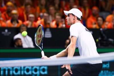 Deutsches Davis-Cup-Team verpasst Finale - Daniel Altmaier konnte das deutsche Tennis-Team nicht in Führung bringen.