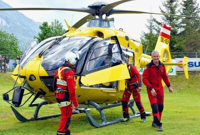 Die 16. Bergretter Staffel wird am 7. November an den Start gehen - Pilot Michael. Foto: Maik Bohn