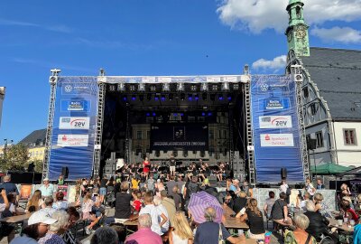 Die 21. Auflage des Stadtfest Zwickau - Das Zwickauer Stadtfest ist eröffnet. Foto: Ludmila Thiele