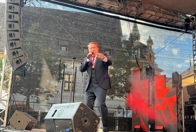 Die 21. Auflage des Stadtfest Zwickau - Roland Kaiser beim Zwickauer Stadtfest. Foto: Ludmila Thiele