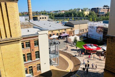 "die fabrik" ist offiziell eröffnet: Chemnitz' neuer Kreativ-Spot - "die fabrik" ist eröffnet wurden. Foto: Steffi Hofmann