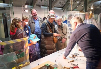 Domhofgalerie erstrahlt im bunten Lichterspiel: 13. Zwickauer Museumsnacht - Am 26. Oktober findet die 13. Zwickauer Museumsnacht statt. Foto: L. Thiele