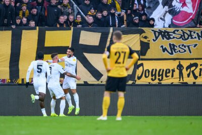 Dynamo rettet sich in der Nachspielzeit gegen Saarbrücken - Kai Brünker brachte Saarbrücken in Führung.