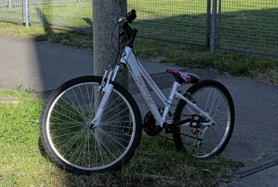 Eigentümer gesucht: Bundespolizei Chemnitz entdeckt verlassenes Kinderfahrrad vor Dienststelle - Dieses Fahhradd wurde sichergestellt. Foto: Bundespolizeiinspektion Chemnitz