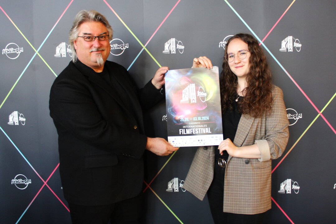 Ein Fest für Filmfans: Das 29. Schlingel steht in den Startlöchern - Schlingel-Festivaldirektor Michael Harbauer (l.) und Nadine Luther (Pressearbeit Schlingel) präsentieren das neue Programm 2024.