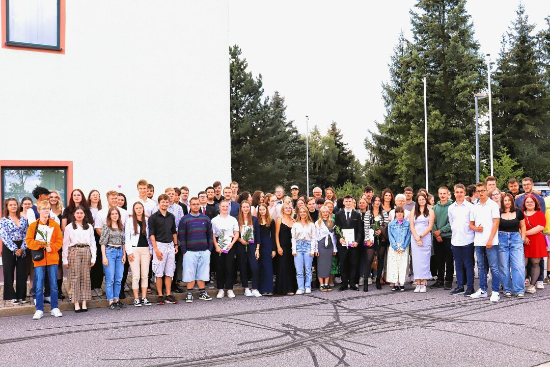 Ein Jahr, um zur Persönlichkeit zu reifen: Freiwilligendienst im Erzgebirge feiert Jubiläum - All diese jungen Leute absolvierten ihr FSJ mit Leidenschaft und gehen gestärkt daraus hervor. Foto: Ilka Ruck