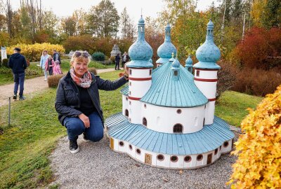 Eine bekanntes "Miniwelt-Gesicht" hat sich verabschiedet - Die langjährige Miniwelt-Sprecherin Claudia Schmidt hat sich aus dem Landschaftspark verabschiedet. Foto: Markus Pfeifer