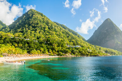 Einfach mal weg: Das sind die beliebtesten Reiseziele und -Trends 2024 - St. Lucia
