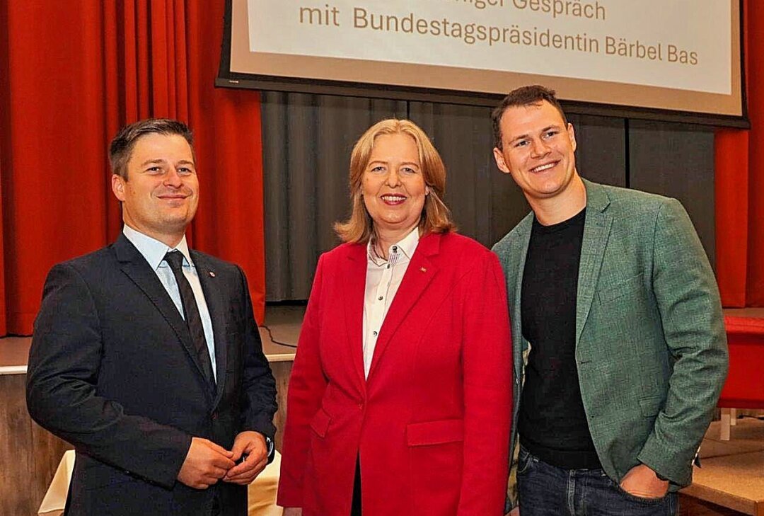 Einladung zum Dialog: Peniger Bürgermeister André Wolf trifft höchste Frau des Staates - Bärbel Bas im Gespräch: Persönliches und politische Einblicke. Foto: Andrea Funke