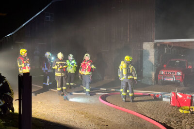 Einsatz für die Feuerwehr: Kellerbrand in Lauter - In der Nacht kam es zu einem Feuerwehreinsatz in Lauter.