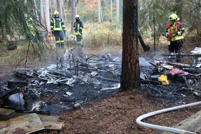 Am Sonntagvormittag kam es in Kirchberg zu einem Brand eines Wohnwagens.