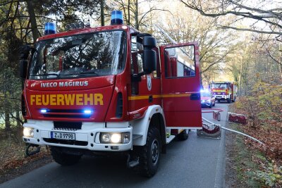 Es waren insgesamt 46 Einsatzkräfte vor Ort.