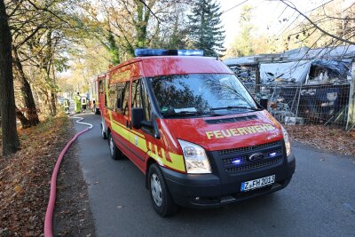 Am Sonntagvormittag kam es in Kirchberg zu einem Brand eines Wohnwagens.