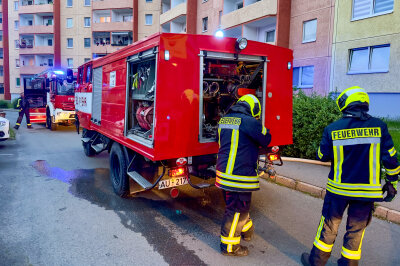 Einsatzalarm in Lößnitz: Feuerwehren eilen zu vermeintlichem Kellerbrand - 