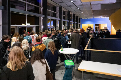 Election Night an der TU Chemnitz: Spannende Einblick in die US- Präsidentschaftswahl - Spannende Einblick in die "Election Night" an der TU Chemnitz. Foto: Michele Scognamillo