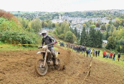 Enduro "Rund um Zschopau" bittet zum Tanz - Die Enduro-Strecke am Rande der Stadt. Foto: Thorsten Horn