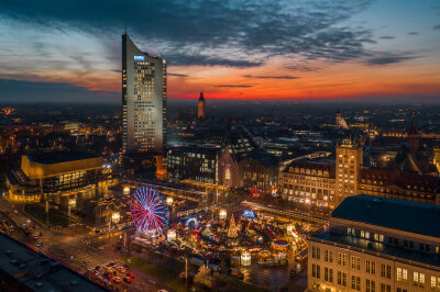 Erlebt den mittelalterlichen Weihnachtsmarkt 2024 in Chemnitz, Dresden und Leipzig - Der allseits beliebte Leipziger Weihnachtsmarkt zählt zu den schönsten Märkten in ganz Sachsen.