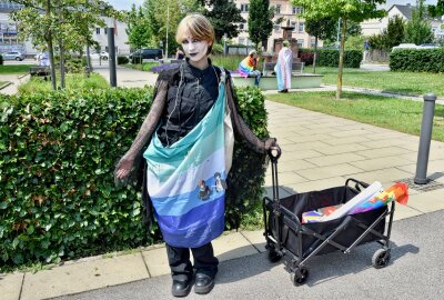 Erster Limbacher Christopher Street Day - Der erste CSD in Limbach. Foto: Steffi Hofmann