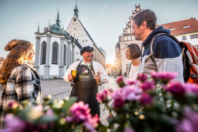 Stadtführung mit Braumeister Michael. Foto: Silberstadt Freiberg/PhilippHerfortPhotografie