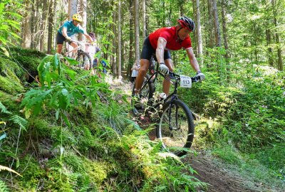 Erzgebirgs-Bike-Marathon erlebt seine 32. Auflage - Fahrer und Zuschauer dürfen sich bei der 32. EBM-Auflage auf viele spektakuläre Streckenabschnitte freuen. Foto: Andreas Bauer