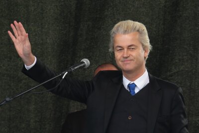 Experte: Pegida hat zur Enthemmung und Verrohung beigetragen - Auch der niederländische Rechtspopulist Geert Wilders gehörte zu den Pegida-Redner (Archivbild).