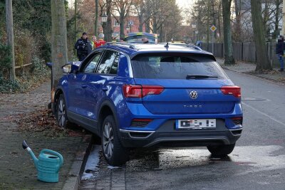 Fahrerin prallt gegen Baum: Vier Personen verletzt - Bei einem Unfall wurden vier Menschen verletzt.