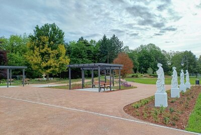 Feierliche Wiedereröffnung des Parks Neue Welt in Zwickau - Am Freitag wird der Park Neue Welt in Zwickau eröffnet. Foto: Stadt Zwickau