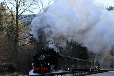 Ferienregion Altenberg autofrei erkunden: Mit Bahn und Bus das Osterzgebirge erleben - Wollen Sie in Ihrem Urlaub Nostalgisches erleben, dann unternehmen Sie eine Fahrt mit der Weißeritztalbahn.