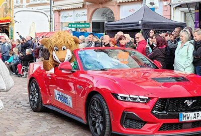 Festumzug zum 25. Sächsischen Landeserntedankfest: Ein buntes Spektakel in Mittweida - Eindrücke vom Festumzug und der Innenstadt. Foto: Andrea Funke