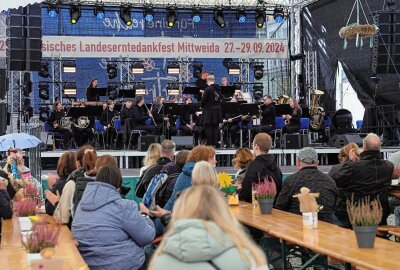 Festumzug zum 25. Sächsischen Landeserntedankfest: Ein buntes Spektakel in Mittweida - Eindrücke vom Festumzug und der Innenstadt. Foto: Andrea Funke 