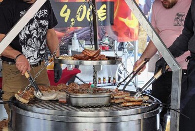 Festumzug zum 25. Sächsischen Landeserntedankfest: Ein buntes Spektakel in Mittweida - Eindrücke vom Festumzug und der Innenstadt. Foto: Andrea Funke 