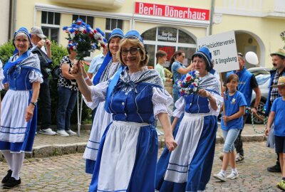 Festumzug zum Finale der Festwoche in Mühltroff - Am Samstag endetet die Festwoche in Mühltroff mit einem Festumzug. Foto: Simone Zeh