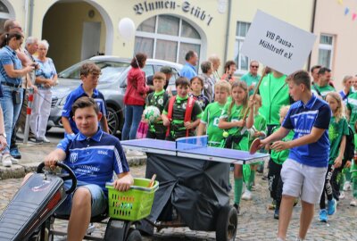 Festumzug zum Finale der Festwoche in Mühltroff - Am Samstag endetet die Festwoche in Mühltroff mit einem Festumzug. Foto: Simone Zeh